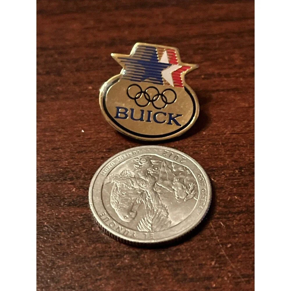 1984 Los‎ Angeles Olympics Team USA Buick Cars Lapel Hat Pin